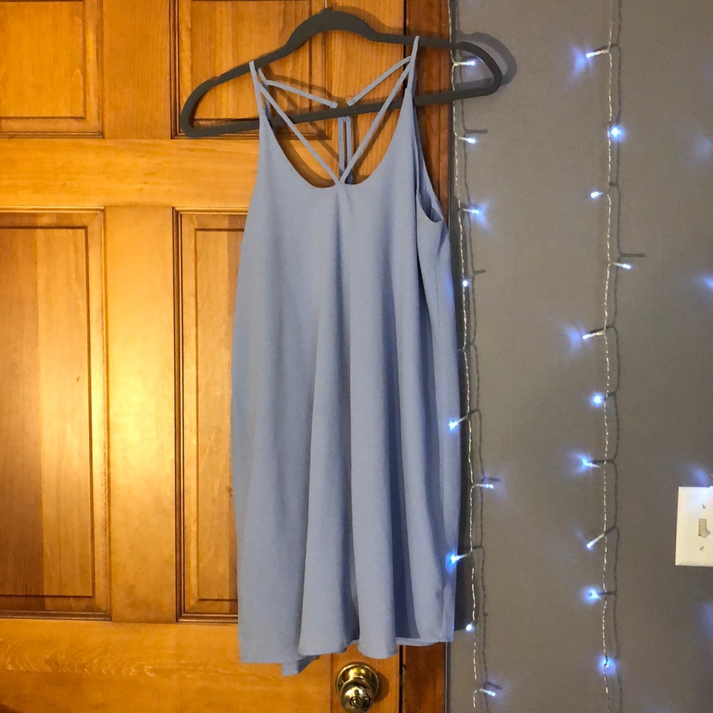 Francesca’s Periwinkle Tank Dress